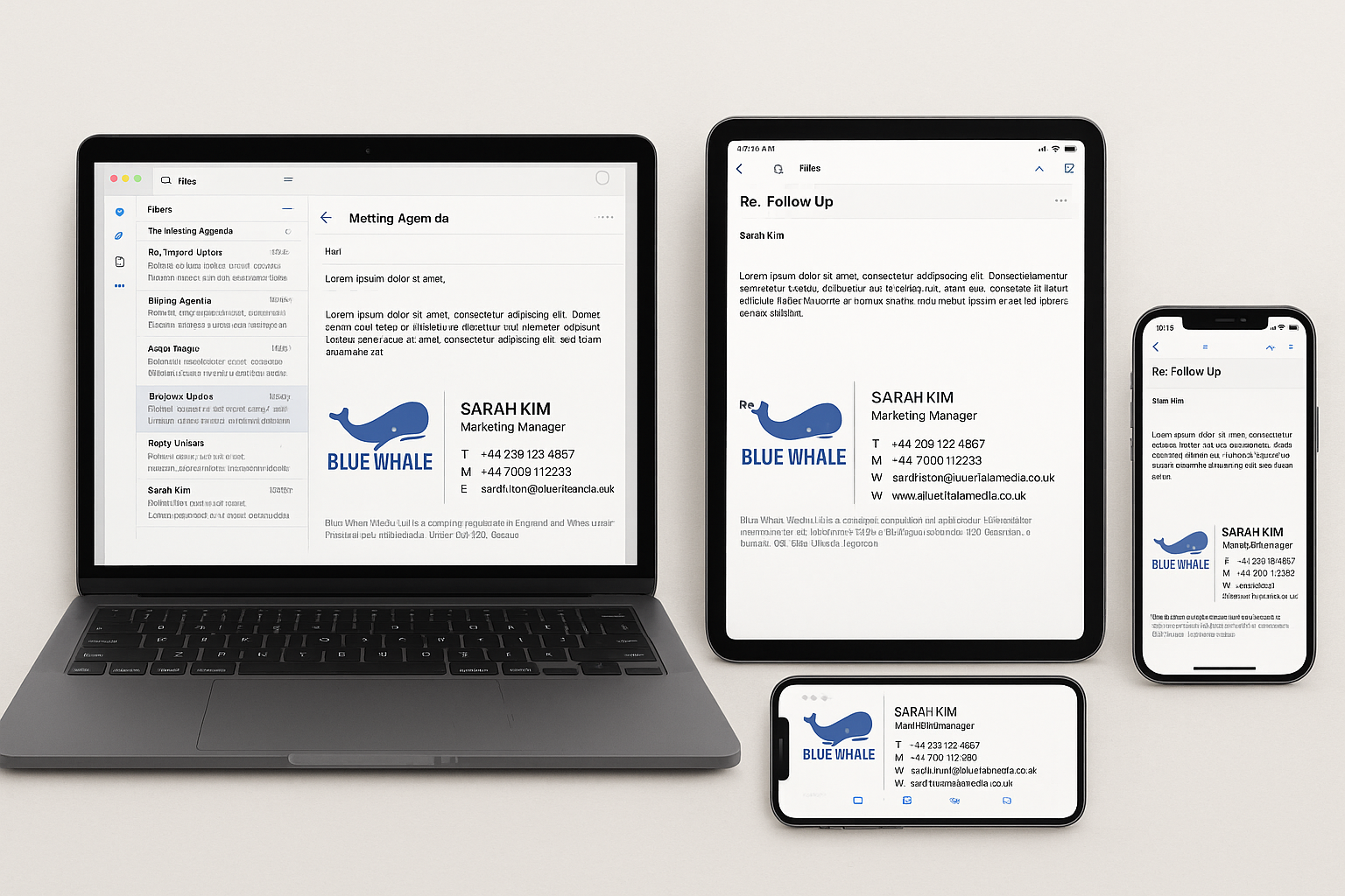 The Fun of Email Signatures Across Devices